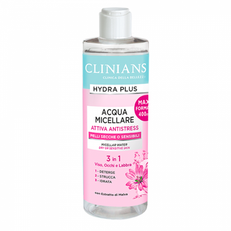 CLINIANS HYDRA PLUS MAKEUP REMOVER (400ml)